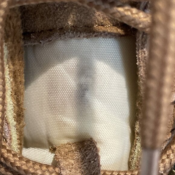 Khombu Nordic 2 Duck Boots Women's Size 8 Beige Suede Faux Fur Trim Waterproof - Picture 8 of 11